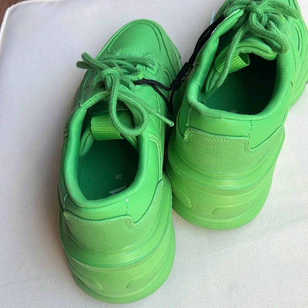 Zara Solid Color Sneakers Size 6 - Picture 14 of 15